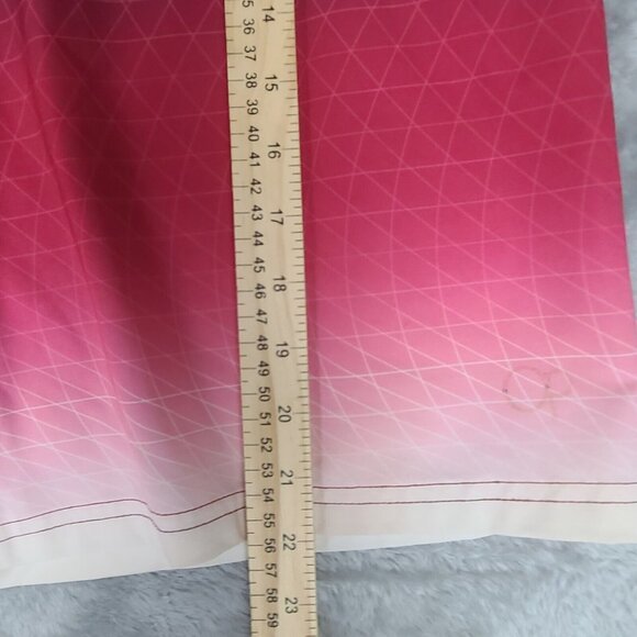 OP Flex 4 Way Stretch  Mens Swim Trunks Size 34 Red Multicolor Board Shorts - Picture 8 of 11